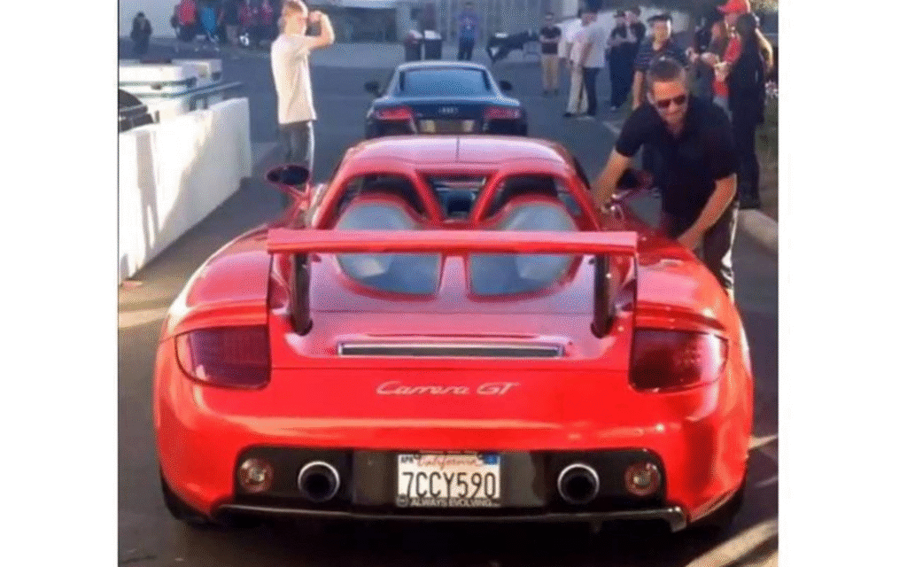 Paul Walker ve Carrera GT